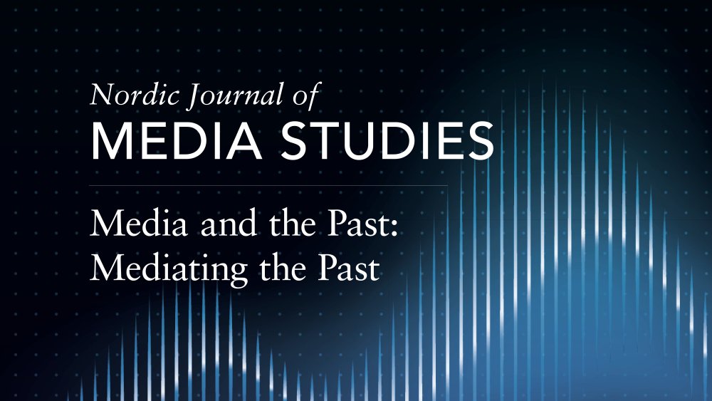 Omslag Nordic Journal of Media Studies 