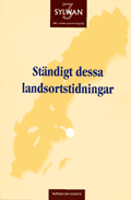 Bokomslag: Ständigt dessa landsortstidningar