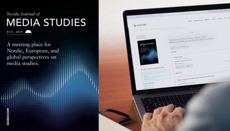 Cover Nordic Journal of Media Studies 