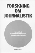 Bokomslag: Forskning om journalistik