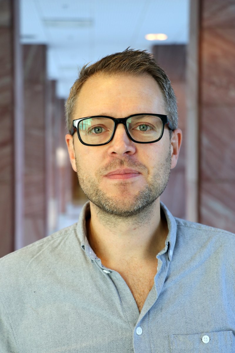 Porträtt av Andreas Widholm