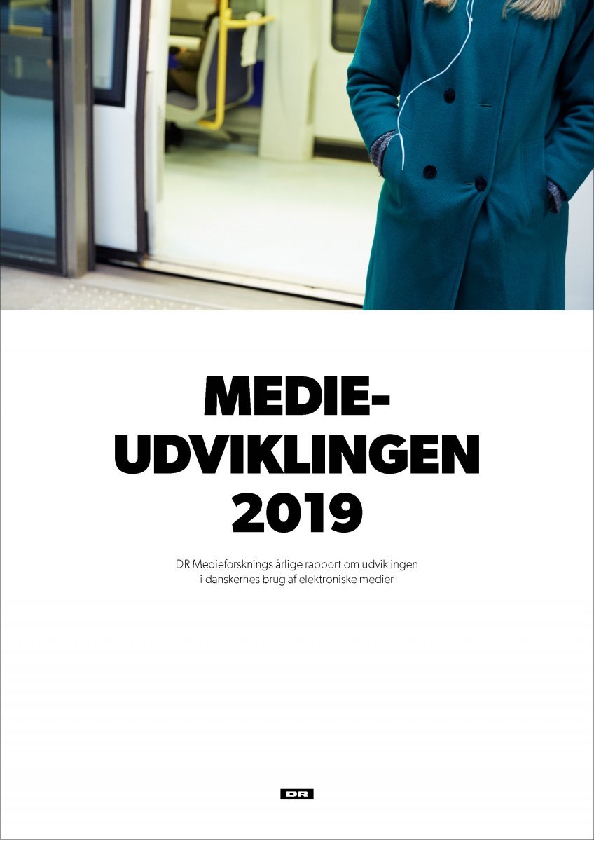 Omslag til DR's rapport: Medieudviklingen 2019