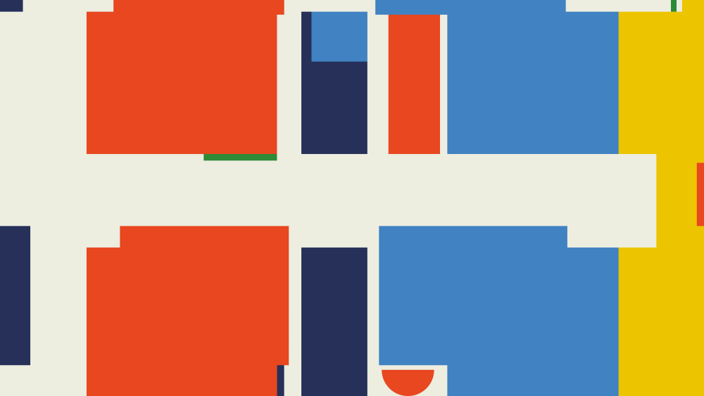 En mix av de nordiska flaggorna.