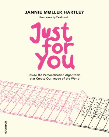 title in pink and hand-drawn punch card across the cover