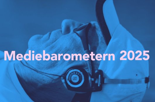 Omslag Mediebarometern 2025