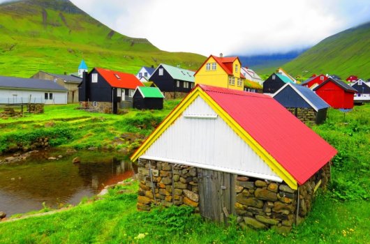 Faroe islans houses
