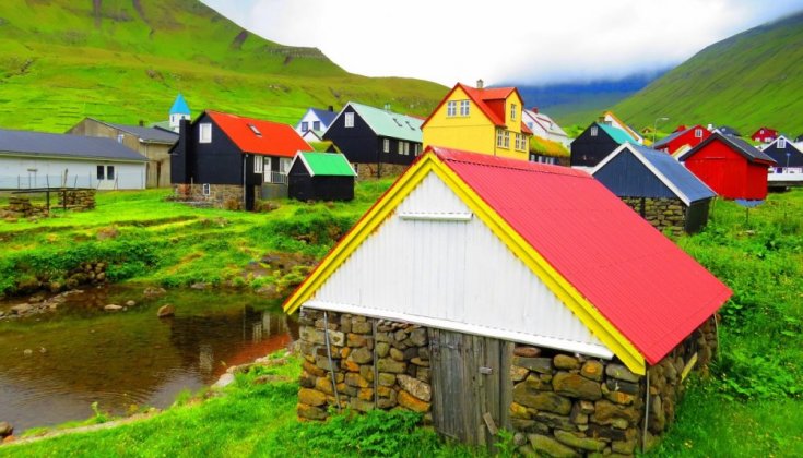 Faroe islans houses